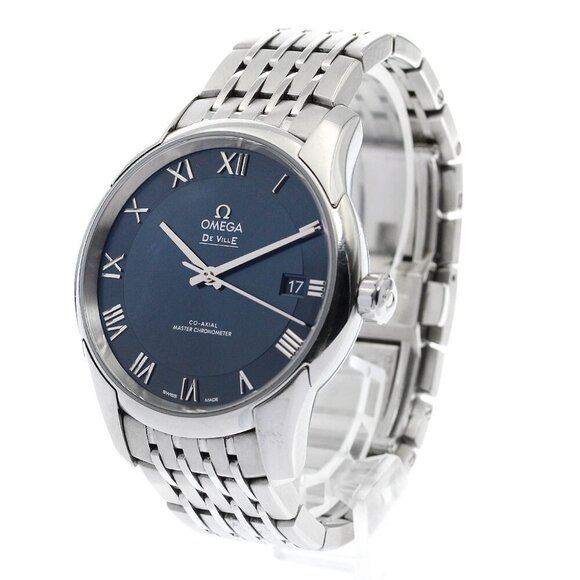 OMEGA De Ville Hour Vision 433.10.41.21.03.001 Automatic Men's Watch - Picture 2 of 12